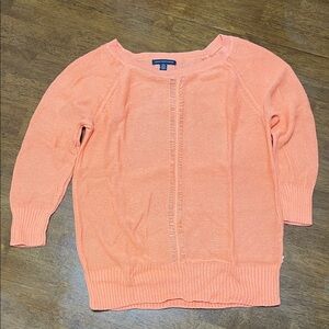American Eagle Outfitters Coral Crew Neck Sweater